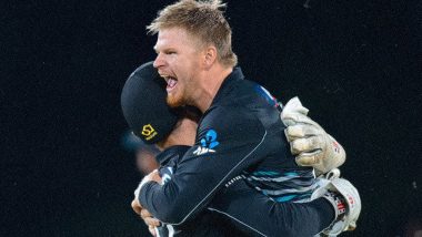 Glenn Phillips Takes Three Wickets In Final Over as New Zealand Defeat Sri Lanka By Five Runs in Thrilling SL vs NZ 2nd T20I 2024 (Watch Video)