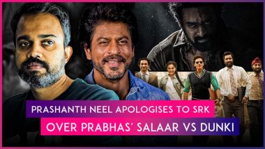 Prabhas’ ‘Salaar’ Director Prashanth Neel Apologises to Shah Rukh Khan for Clashing His Film With ‘Dunki’