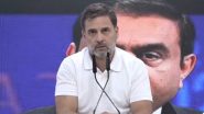 ‘Gautam Adani Should Be Arrested Immediately’, Demands Rahul Gandhi; Calls for Probe Against SEBI Chief Madhabi Puri Buch (Watch Video)