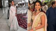 Radhika Merchant Captivates in Traditional Ensembles for Her Best Friend’s Wedding, Re-wears Lehenga From Isha Ambani’s Nuptial Ceremony (View Pictures)