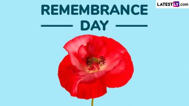 Remembrance Day 2024 Date and Significance: All You Need to Know About the Day That Honours Military Personnel Who Lost Their Lives in Wars and Conflicts