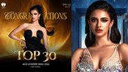 Miss Universe 2024 Top 30 Semi-Finalists’ Names and Photos: Rhea Singha of India Advances to Swimsuit Round