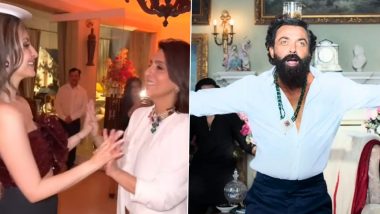 Riddhima Kapoor Sahni and Neetu Kapoor Serve ‘Good Vibes’ As They Groove to Viral ‘Jamal Kudu’ Song From ‘Animal’ (Watch Video)