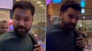 Rohit Sharma Spotted At Mumbai Airport As He Leaves For Australia to Join Team India Squad Ahead of IND vs AUS 2nd Test 2024 at Adelaide (Watch Video)