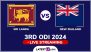 Sri Lanka vs New Zealand Free Live Streaming Online, 3rd ODI 2024: How To Watch SL vs NZ Cricket Match Live Telecast on TV?