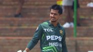 Saim Ayub Scores Joint-Third Fastest ODI Century By A Pakistan Batsman, Achieves Feat By Scoring Maiden One-Day International Century in ZIM vs PAK 2nd ODI 2024