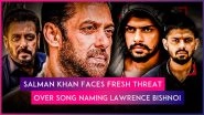Salman Khan Gets New Threat Over Song Mentioning Jailed Gangster Lawrence Bishnoi