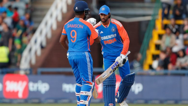 India Script Record of Hitting Most Sixes in a T20I Innings Between Two Full-Member Nations, Achieve Feat With 23 Maximums During IND vs SA 4th T20I 2024