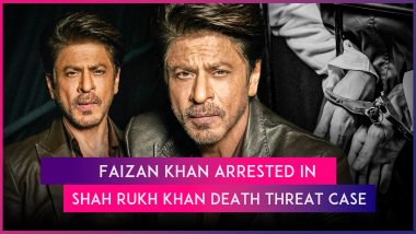 SRK Threat Case: Faizan Khan Arrested in Connection With Death Threat Against Shah Rukh Khan