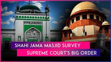 Shahi Jama Masjid Survey: Supreme Court Asks Sambhal Trial Court To Temporarily Halt Proceedings, Directs UP Government To Maintain Peace