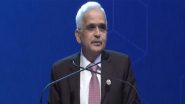 RBI Governor Shaktikanta Das Says ‘Risk of Inflation Coming Back and Growth Slowing Down Globally’