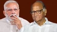 PM Narendra Modi 'Dividing' Society, Will Have No Association with Those Allied With BJP, Says Sharad Pawar