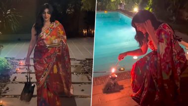 Sonya Hussyn Celebrates Diwali With Friends and Colleagues, Pakistani Actress Shares Video of Celebrations (Watch)