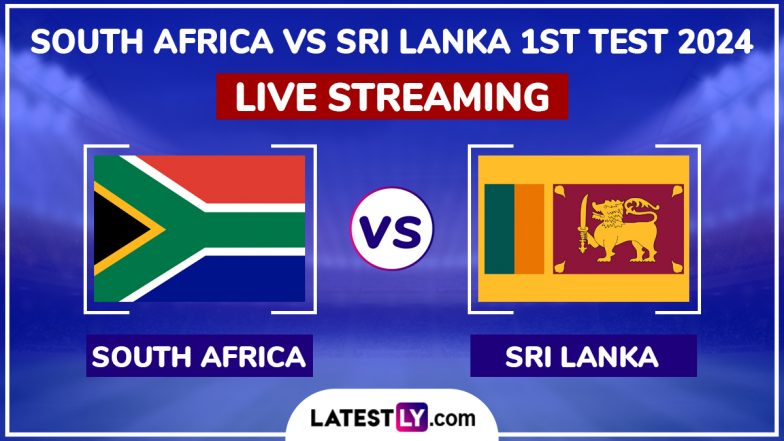 South Africa vs Sri Lanka 1st Test 2024 Live Streaming Online in India: How To Watch SA vs SL Cricket Match Free Live Telecast on TV?