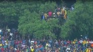Fans in Sri Lanka Climb Tree Near Rangiri Dambulla International Stadium To Watch SL vs NZ 1st T20I 2024 (See Pic)