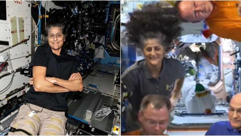 Sunita Williams’ Thanksgiving 2024 Diet in Space Includes Smoked Turkey, Brussels Sprout and More As India-Origin American NASA Astronaut Shows Off Traditional Meal With Crew Members (Watch Video)