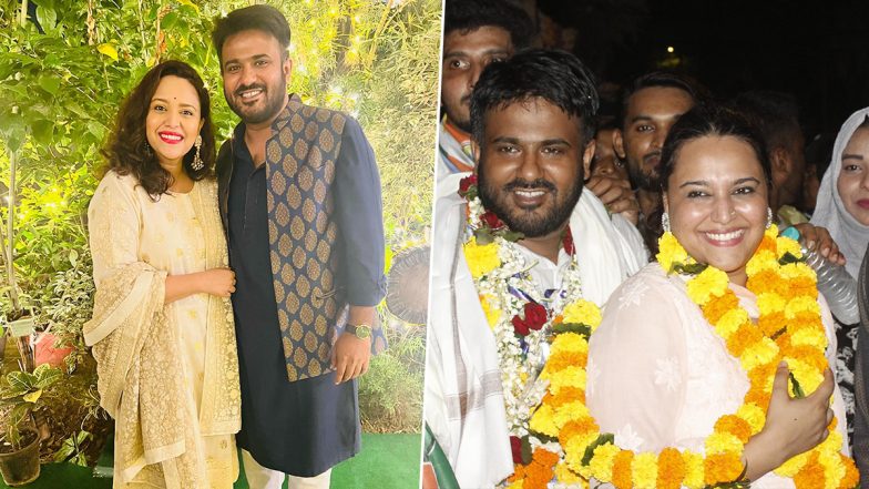 ‘EVMs With 99% Battery’: Swara Bhasker Cries Foul As Husband Fahad Ahmad Loses Anushakti Nagar After Steady Lead in Several Rounds