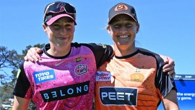 Sydney Sixers vs Perth Scorchers Super Over Ends in a Tie, Teams Share Points After Thrilling WBBL 2024 Match (Watch Video)