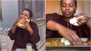 Afua Nash, Ghanaian TikToker Aims To Eat for 4 Days Straight in Bizarre ‘Eat-a-thon’ Challenge To Break Guinness World Record, Watch Video