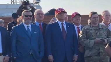 Starship Flight 6 Launch: US President-Elect Donald Trump Attends Launch of Elon Musk Owned SpaceX’s Starship (Watch Videos)