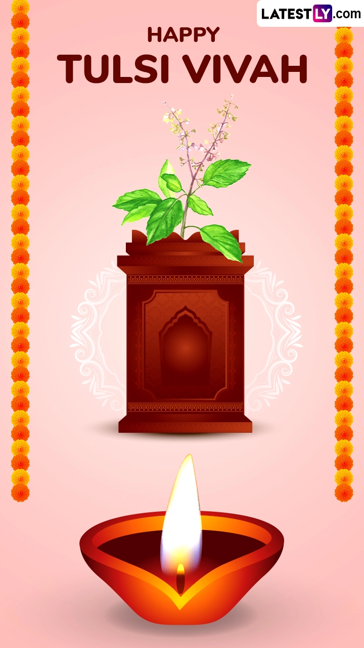 Tulsi Vivah 2024 Wishes, Greetings and Images for Family and Friends