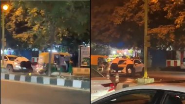 Delhi: 2 Juveniles Arrested for Dragging 2 Traffic Cops on Car Bonnet in Ber Sarai Area, Video Goes Viral