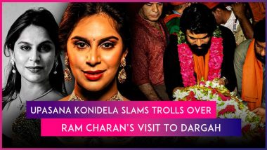 Upasana Konidela Slams Trolls Over Husband Ram Charan’s Visit to Ameen Peer Dargah During Ayyappa Deeksha