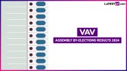 Vav By-Election Result 2024: BJP Wrests Assembly Seat From Congress in Close Contest As Swarupji Thakor Defeats Gulabsinh Rajput by 2,442 Votes in Gujarat Bypoll