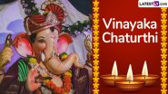 Vinayaka Chaturthi 2024 HD Images and Wallpapers for Free Download Online: Share Wishes, Greetings, Messages, Quotes and Ganpati Bappa Morya Photos on the Day Dedicated to Lord Ganesha