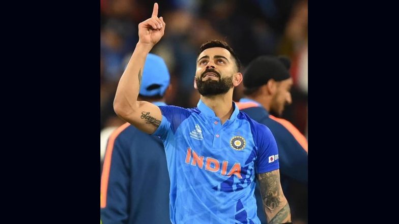 Happy Birthday Virat Kohli! Fans Make Massive 50-Feet Cutout of Indian Cricket Team Star, Pour Milk On His Poster As They Celebrate His 36th Birthday (See Pics and Videos)