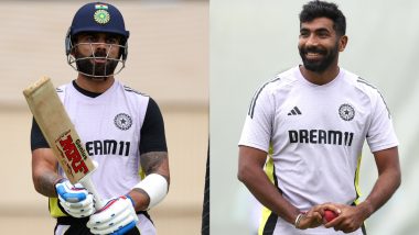 Virat Kohli, Jasprit Bumrah And Other Indian Cricket Team Players Train Hard in Perth Ahead of IND vs AUS 1st Test of Border-Gavaskar Trophy 2024-25 (See Pics)