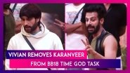 &lsquo;Bigg Boss 18&rsquo; Episode Update: Vivian Dsena Kicks Karanveer Mehra out of Time God Task for the Second Time
