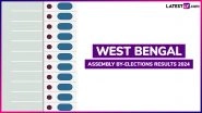 West Bengal By-Election Results 2024: TMC Ahead in 3 of 6 Assembly Seats As Counting of Postal Ballots for Bypolls Underway