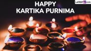 Kartika Purnima 2024 Wishes and Greetings: WhatsApp Messages, Images, HD Wallpapers and SMS To Share With Family and Friends