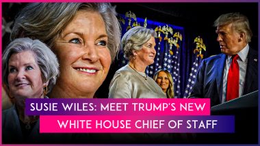 Who Is Susie Wiles? All About the First Woman White House Chief of Staff Picked by US President-Elect Donald Trump