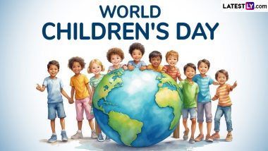 World Children’s Day 2024 Wishes and Greetings: Share HD Images, Wallpapers, Quotes and Messages to Celebrate Children