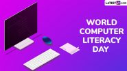 World Computer Literacy Day 2024 Date and Significance: Know About the Day That Encourages People To Learn Essential Computer Skills