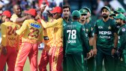 Zimbabwe National Cricket Team vs Pakistan National Cricket Team Players: Check Full Squads for ZIM vs PAK ODI and T20I Series 2024