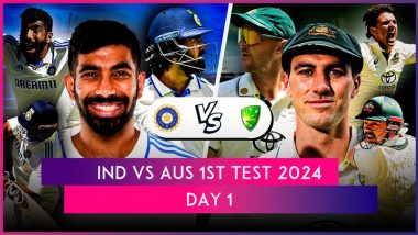 IND vs AUS 1st Test 2024 Day 1 Stat Highlights: Jasprit Bumrah Leads Charge As India Fightback With Ball After Poor Batting Performance