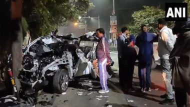 Dehradun Road Accident: 6 Students Killed, 1 Injured After Collision Between Truck and Innova Car (Watch Video)