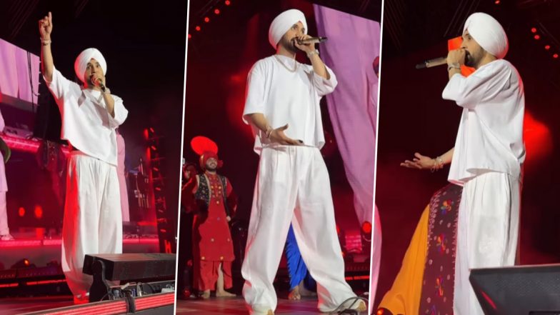 Diljit Dosanjh Says ‘Yeh Pagdi Hamari Shaan Hai’ During Dil-Luminati Jaipur Tour, Showcasing His Love for India (Watch Video)