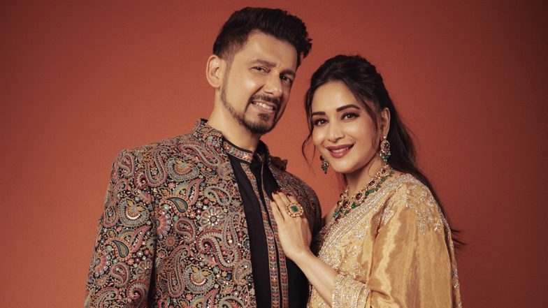 Madhuri Dixit Birthday: Dr Shriram Nene Celebrates &lsquo;Dhak Dhak&rsquo; Girl&rsquo;s Special Day With Romantic Marathi Song &lsquo;Chand Tu Nabhatla&rsquo; (Watch Video)