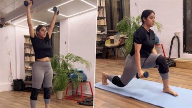 Deepika Singh Promotes Supersets in Energising Monday Motivation Video; Says ‘Supersets Allow You To Perform More Exercises in Less Time’ (Watch Video)