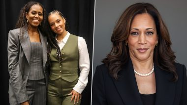 Alicia Keys Joins Michelle Obama To Rally Support for Kamala Harris, Urges Voters To Protect Women’s Rights