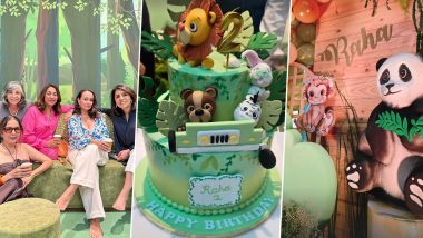 Raha Kapoor's Jungle-Themed Birthday: Soni Razdan and Pooja Bhatt Share Heartwarming Moments from the Celebration (View Pics)