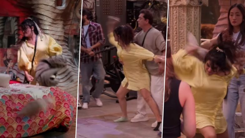 ‘Bigg Boss 18’: Sara Arfeen Khan Loses Control, Throws Objects at Vivian Dsena and Eisha Singh (Watch Promo Video)