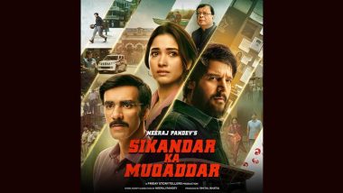 ‘Sikandar Ka Muqaddar’: Neeraj Pandey’s Thrilling Crime Drama Starring Jimmy Shergill and Tamannaah Bhatia, Set To Premiere on Netflix on November 29 (View Poster)