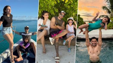 Soha Ali Khan Enjoys Sun-Kissed Maldives Holiday with Kunal Kemmu and Inaaya – See Adorable Pics