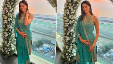 Ananya Panday Pays Tribute to Late Designer Rohit Bal, Wears 21-Year-Old Suit Designed for Her Mother (View Pics)