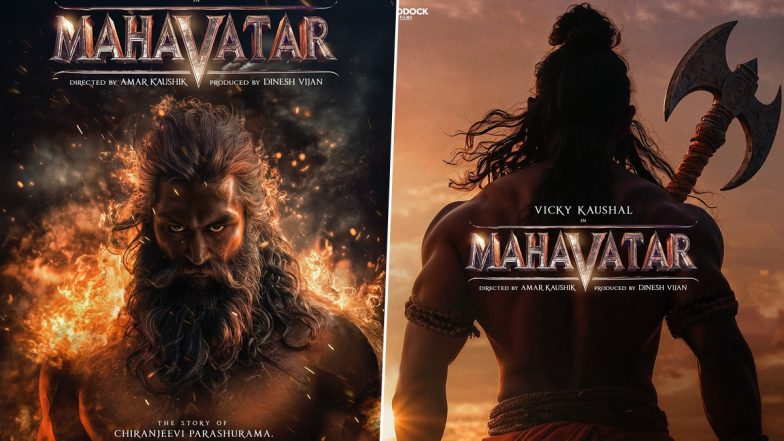 ‘Mahavatar’: Vicky Kaushal Unveils First Look As Chiranjeevi Parashurama in Upcoming Mythological Drama (View Posters)